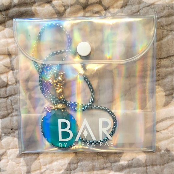 By Alexa Rae NWOT Ocean Blue Ollie Necklace - Picture 8 of 9